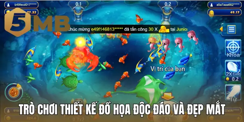 Trò chơi thiết kế đồ họa độc đáo và đẹp mắt