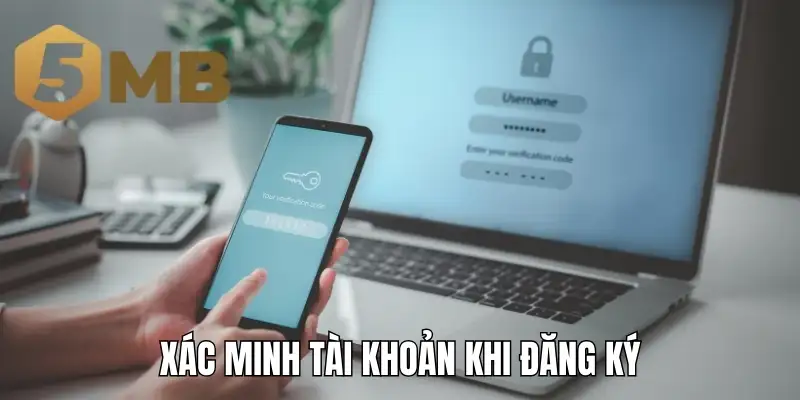 Xác minh tài khoản khi đăng ký